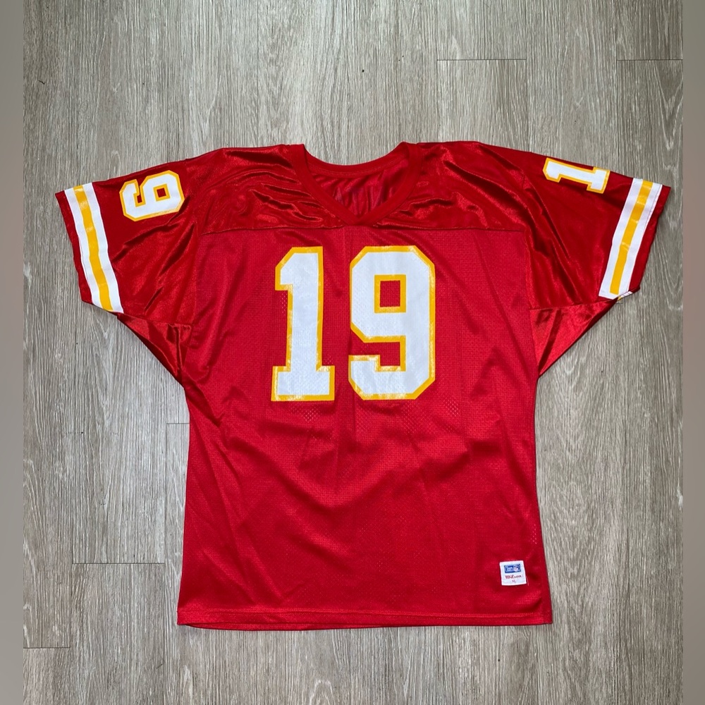 Vintage 1994 Authentic Joe Montana Kansas City Chiefs Wilson Pro Jersey Men’s XL